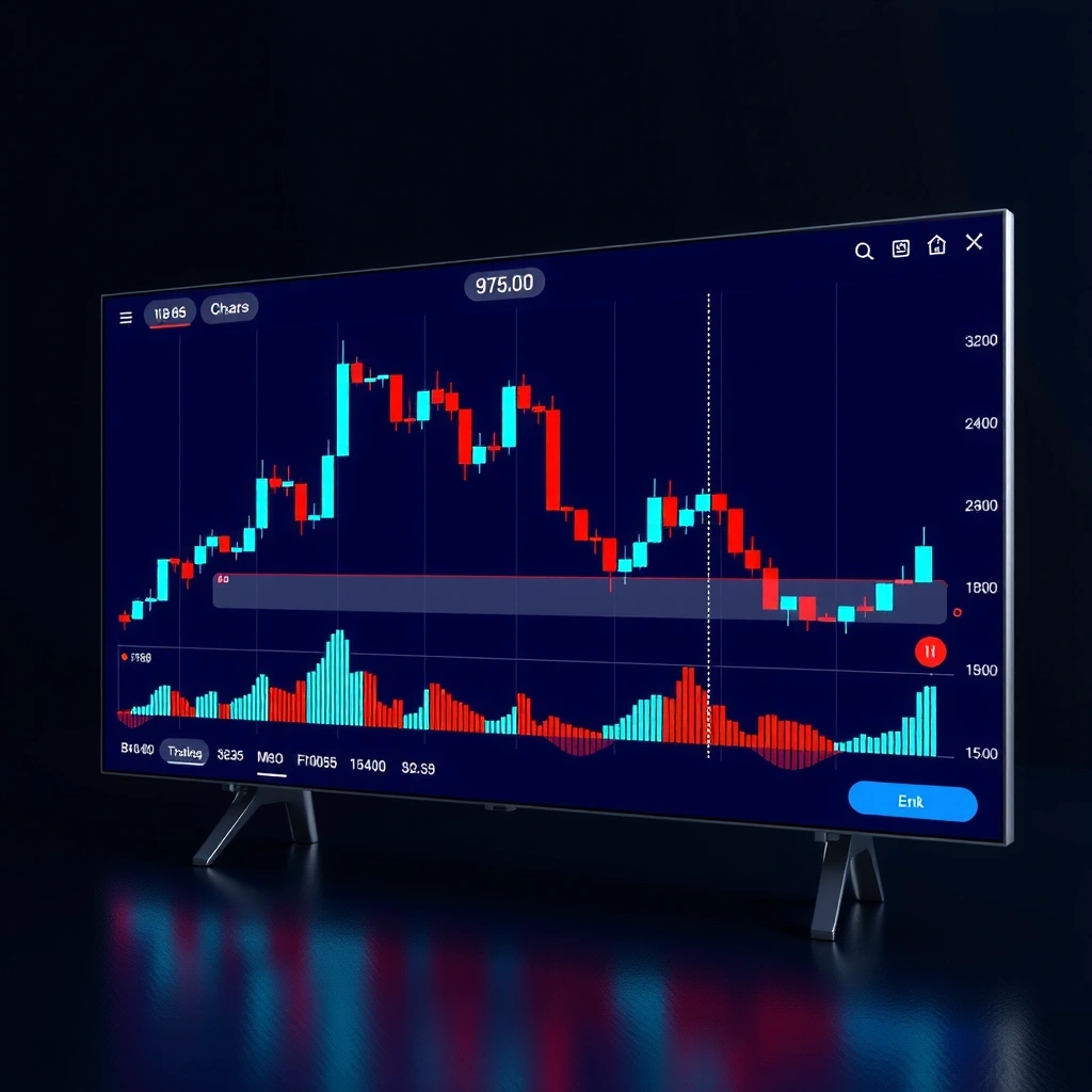 Vista previa del simulador de velas
